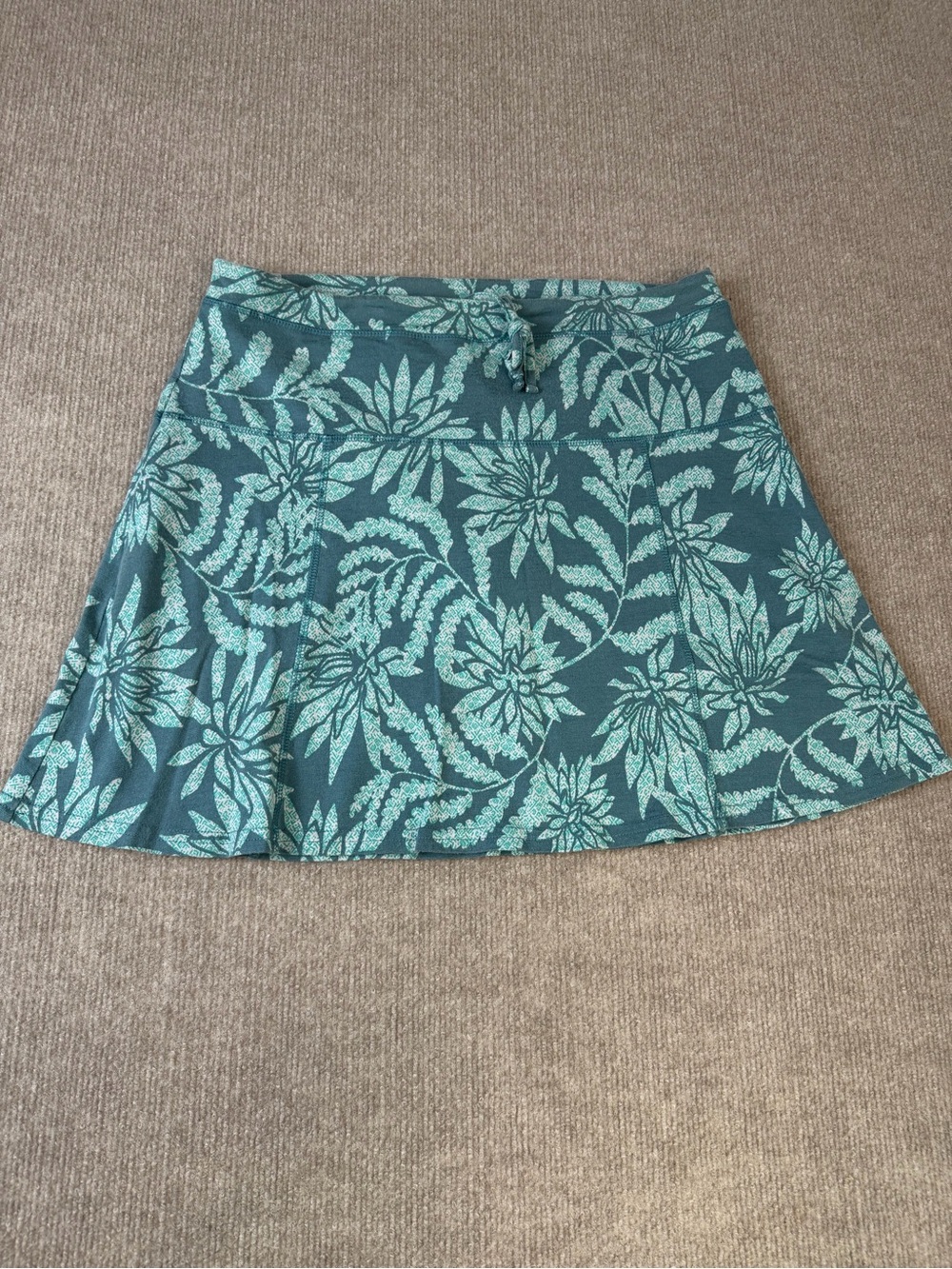 Toad&Co Sun-kissed Weekend Skort Comfort Moisture Wicking Organic Cotton